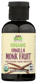Monk Fruit Vanilla Liq Org 1.8 Oz