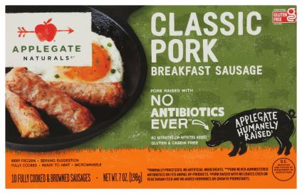 Gluten-free Classic Pork Breakfast Sausage Links (bronze) 7 Oz