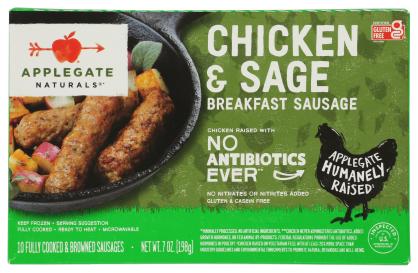 Gluten-free Chicken & Sage Breakfast Sausage Links (bronze) 7 Oz