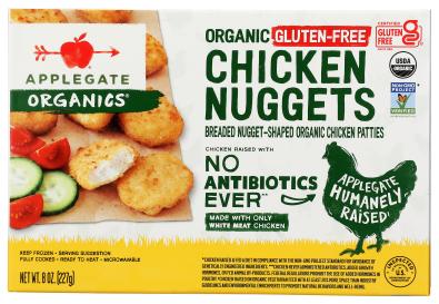 Organic Gluten-free Chicken Nuggets (silver) 8 Oz