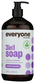 3 N 1 Soap Vanilla & Lav 32 Oz