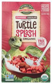 Organic Gluten-free Envirokidz Strwberry Chocolate Flavored Turtle Splash Cereal 10 Oz