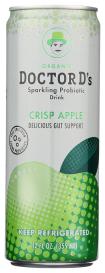 Organic Crisp Apple Sparkling Probiotic Drink 12 Oz