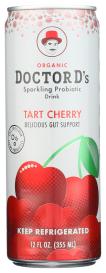 Organic Tart Cherry Sparkling Probiotic Drink 12 Oz