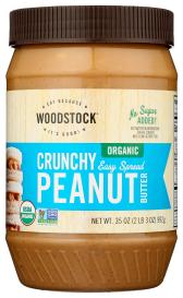 Peanut Butter Crunchy Org 35 Oz