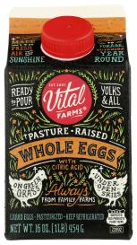 Pasture-raised Liquid Whole Eggs (bronze) 16 Oz