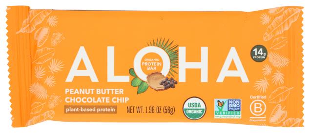 Organic Peanut Butter Chocolate Chip Plant-based Protein Bar 1.98 Oz