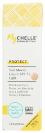 Sun Shield Liquid Spf 50 Light 1 Oz