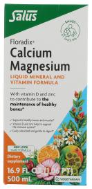 Floradix Cal Mag Vit D Zinc 17 Oz