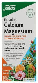 Floradix Cal Mag Vit D Zinc 8.5 Oz