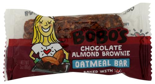 Gluten-free Chocolate Almond Brownie Oat Bar 3 Oz