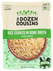 Bone Broth Rice Classic Broth 8 Oz