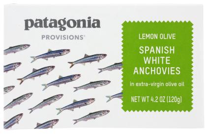 Lemon Olive Spanish White Anchovies In Extra Virgin Olive Oil 4.2 Oz