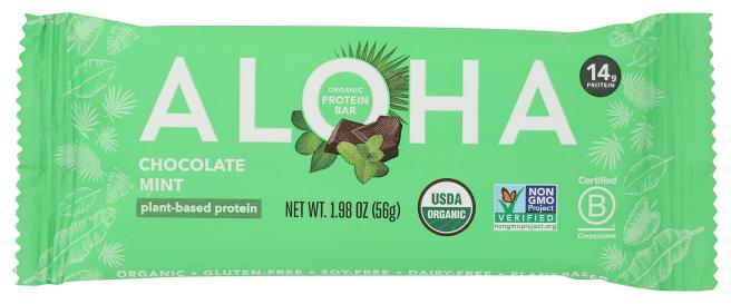Organic Chocolate Mint Plant-based Protein Bar 1.98 Oz