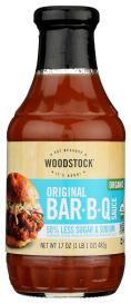 Organic Gluten-free Less Sugar & Sodium Original Bbq Sauce 17 Oz