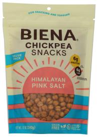 Gluten-free Grain-free Himalayan Pink Salt Chickpea Snacks 12 Oz