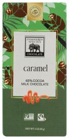 Fair Trade Caramel 48% Milk Chocolate Bar 3 Oz