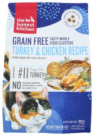 Cat Clusters Grain Free Trky 4 Lb