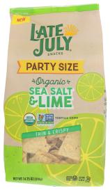 Tortilla Chips Sslt Lime Org 14.75 Oz