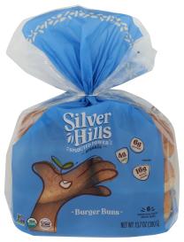 Sprouted Burger Buns Org 13.7 Oz