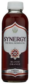 Organic Blood Orange Synergy Kombucha 16 Oz