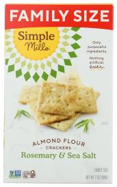 Gluten-free Rosemary & Sea Salt Almond Flour Crackers 7 Oz