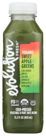 Organic Sweet Apple Greens Cold-pressed Vegetable & Fruit Juice Blend 15.2 Oz