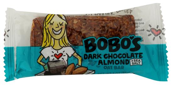 Gluten-free Dark Chocolate Almond Sea Salt Oat Bar 3 Oz