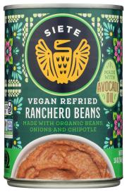 Vegan Refried Ranchero Beans 16 Oz