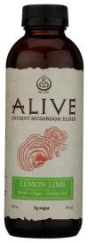 Lemon Lime Alive Mushroom Elixir Adaptogenic Tea 16 Oz
