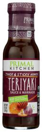 Organic Keto No-soy Teriyaki Sauce & Marinade 8.5 Oz