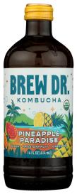 Organic Pineapple Paradise Kombucha 14 Oz