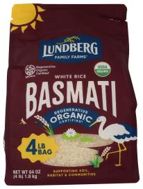 Rice Basmati White Organic 64 Oz
