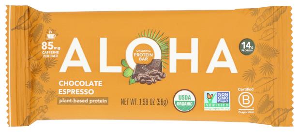 Organic Chocolate Espresso Plant-based Protein Bar 1.98 Oz
