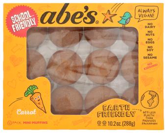 Muffins Mini Coconut Carrot 10.2 Oz