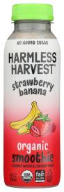 Organic Fair Trade Strawberry Banana Coconut Smoothie 10 Oz