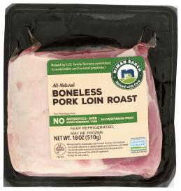 Boneless Pork Loin Roast (bronze) 18 Oz