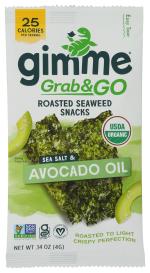 Seaweed Snk Avo Oil Salt Org .1 0.14 Oz