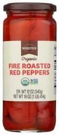 Red Peppers Fire Roasted Org 16 Oz