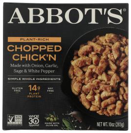 Plant Based Chopped Chick'n 10 Oz