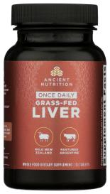 One Daily Grass Fed Liver 30 Tab