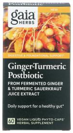 Ginger Turmeric Postbiotic 60 Veg