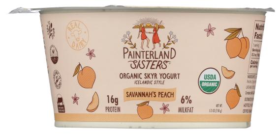 Wm Yogurt Peach Org 5.3 Oz