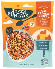 Cereal Oat Protein Pumpkin Spc 8 Oz