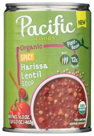 Soup Harissa Lentil Org 16.3 Oz