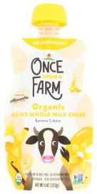A2 Wm Shake Banana Creme Org 4 Oz