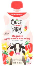 A2 Wm Shake Strwberry Creme Org 4 Oz