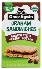 Graham Sandwich Choc Pb Org 1.59 Oz