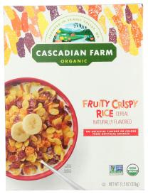 Cereal Fruity Crisp Rice Org 11.5 Oz