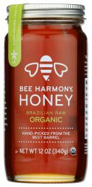 Honey Raw Brazilian Org 12 Oz